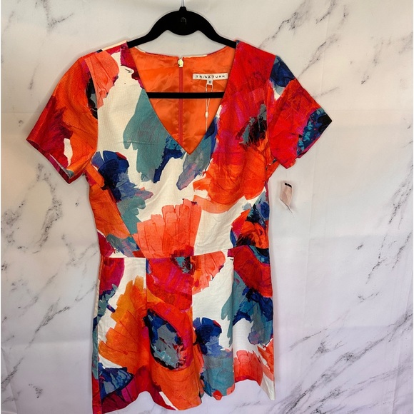 Trina Turk Multi Colored Florencia Romper - Picture 1 of 4